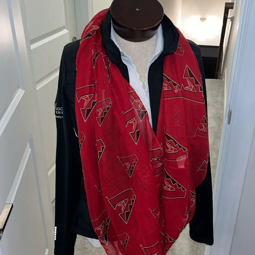 Arizona Diamondbacks MLB Baseball Pashmina Style Loop Scarf